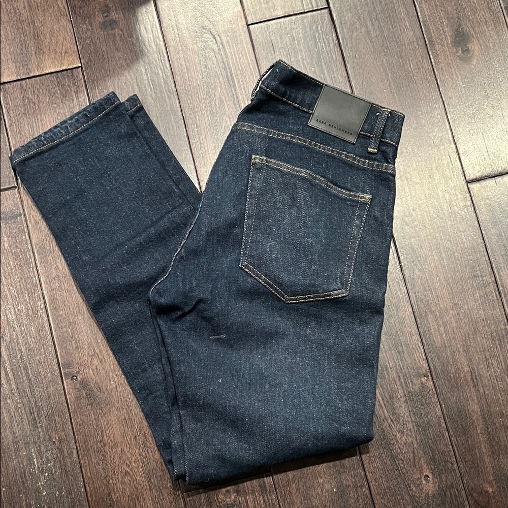 Zara Men's Deep Indigo Skinny Jeans